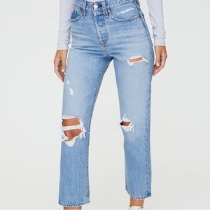 LEVI wedgie straight jean